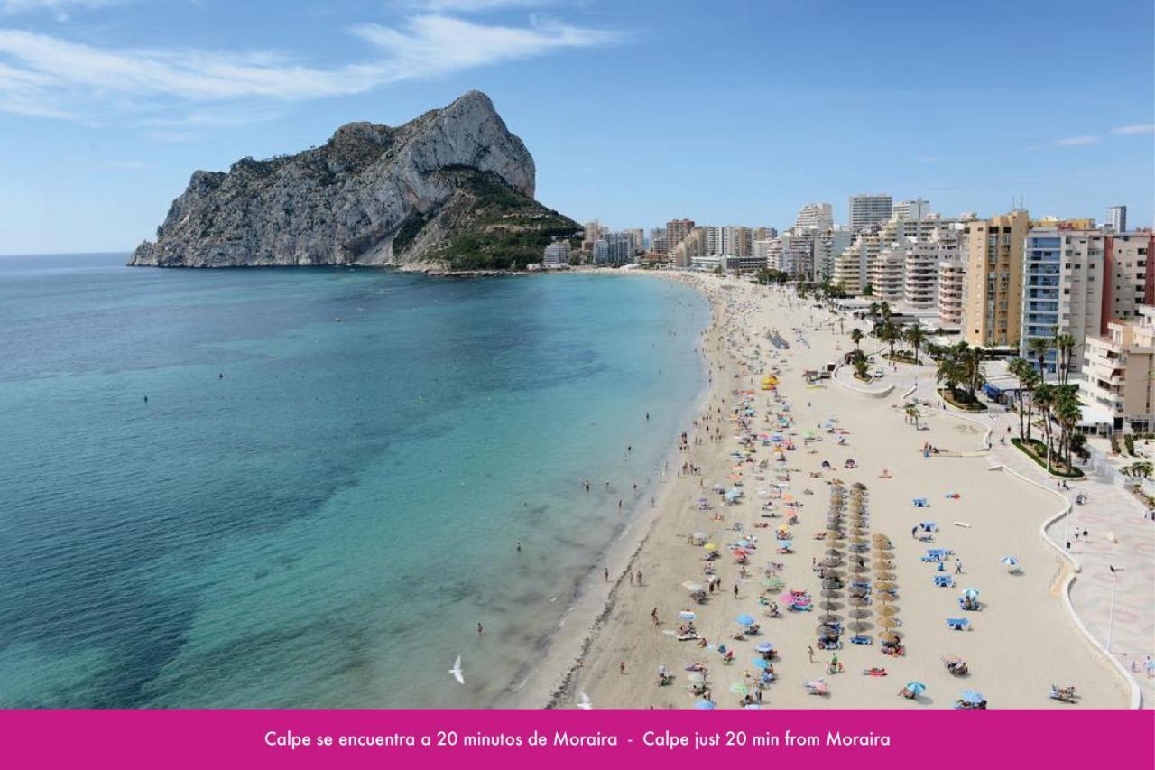 2 Bedrooms Apartment In Moraira Center With Community Pool Ngoại thất bức ảnh
